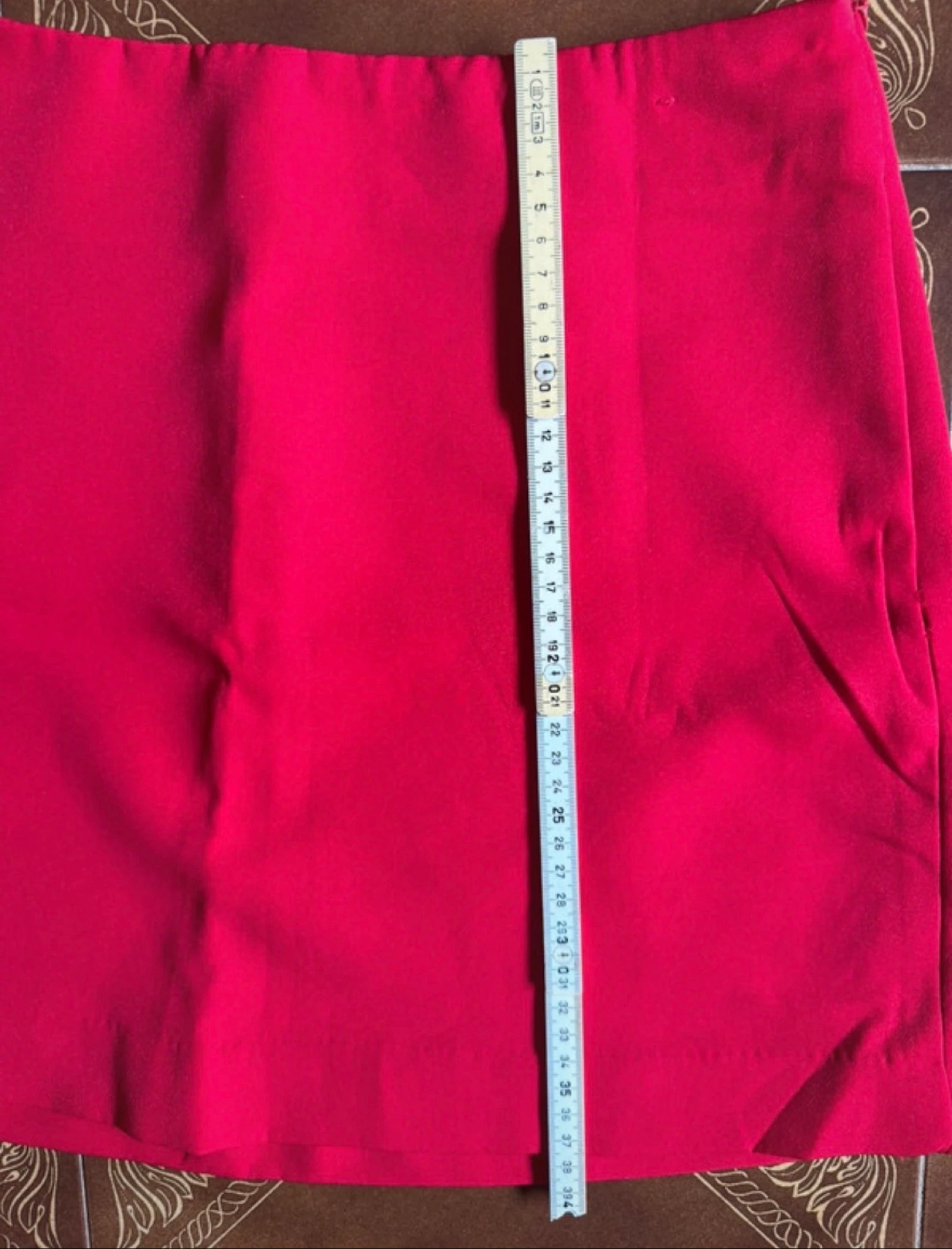 Mini falda roja  – photo 3